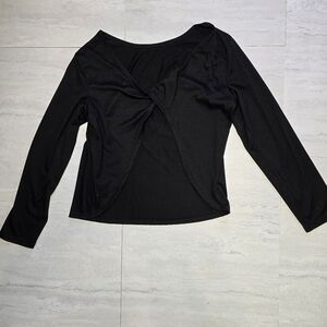 Shein Long Sleeve Crop Top